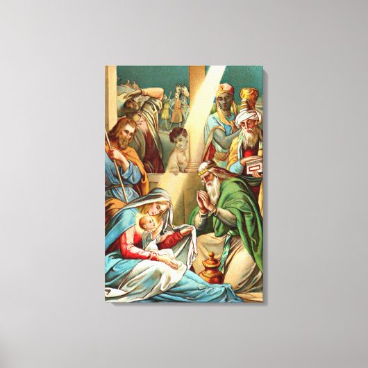 toile enveloppée de jésus bébé (Recto)