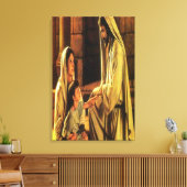 Toile Enveloppée de Jésus Bénédiction (Insitu(Salon))