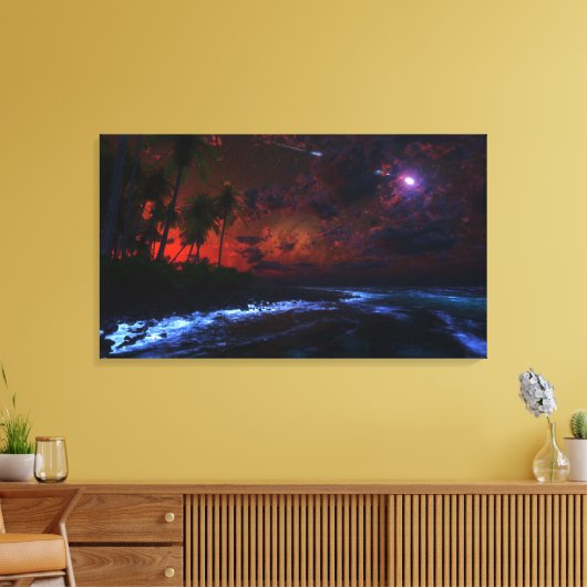 Toile Enveloppée De La Nuit (Insitu(Salon))