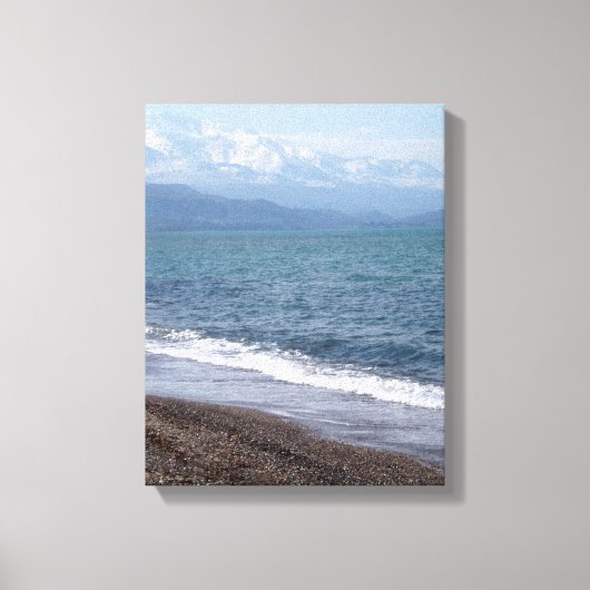 Toile Enveloppée De La Scène De Plage (Recto)