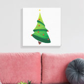 Toile enveloppée de l'arbre de Noël (Insitu(Salon))