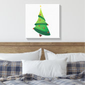 Toile enveloppée de l'arbre de Noël (Insitu(Chambre))