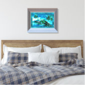 Toile Enveloppée De L'Espoir (Insitu(Chambre))