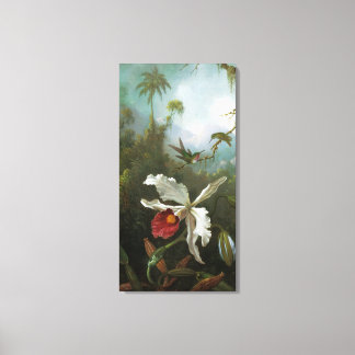 Toile Enveloppée de l'orchidée de Cattleya
