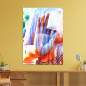 Toile enveloppée de mudra A-ok (Insitu(Salon))