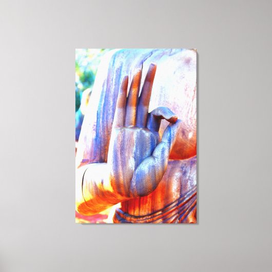 Toile enveloppée de mudra A-ok (Recto)