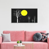 Toile Enveloppée de Pleine lune (Insitu(Salon))