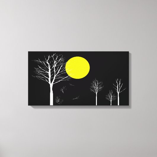 Toile Enveloppée de Pleine lune (Recto)