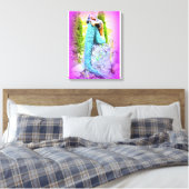 toile enveloppée de sirène rêveuse (Insitu(Chambre))