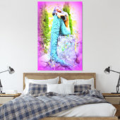 toile enveloppée de sirène rêveuse (Insitu(Chambre))