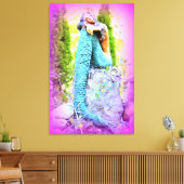 toile enveloppée de sirène rêveuse (Insitu(Salon))