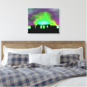 Toile enveloppée de Stonehenge Aurora (Insitu(Chambre))