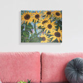 Toile enveloppée de tournesol (Insitu(Salon))