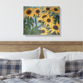 Toile enveloppée de tournesol (Insitu(Chambre))