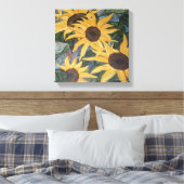 Toile enveloppée de tournesol (Insitu(Chambre))
