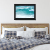 toile enveloppée de vagues océaniques (Insitu(Chambre))