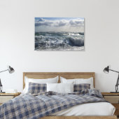 toile enveloppée de vagues océaniques (Insitu(Chambre))
