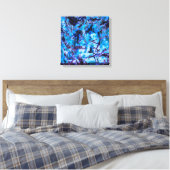Toile enveloppée de Wolf Hunter Dark Woods (Insitu(Chambre))