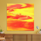Toile enveloppée d'eau de feu (Insitu(Salon))