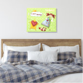 Toile Enveloppée Des Bénédictions De Pays (Insitu(Chambre))