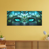 toile enveloppée d'esprit forestier (Insitu(Salon))