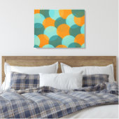 Toile enveloppée d'explosion de couleur (Palette 3 (Insitu(Chambre))