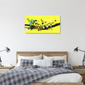 Toile enveloppée d'explosion de ressort (Insitu(Chambre))
