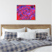 Toile enveloppée d'explosion graphique (Insitu(Chambre))