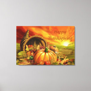 Toile enveloppée du bon thanksgiving 2