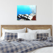 Toile enveloppée du littoral de Watson Lake (Insitu(Chambre))