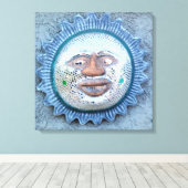 toile enveloppée face soleil miroir (Insitu (Plancher de Bois))