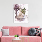 Toile Enveloppée Féerie bien (Insitu(Salon))