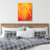 Toile Enveloppée Feuilles Automne (Insitu(Chambre))