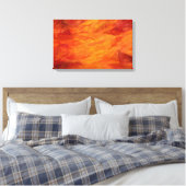 Toile enveloppée "Feuilles d'automne" (Insitu(Chambre))