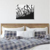 Toile Enveloppée FreedomWalkers (Insitu(Chambre))