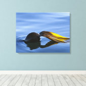 Toile Enveloppée Fronds Dorés (Insitu (Plancher de Bois))