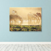 Toile enveloppée GoldDust Series (Insitu (Plancher de Bois))