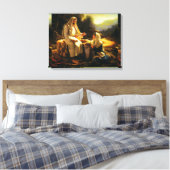 Toile enveloppée Jésus et Samaritaine (Insitu(Chambre))
