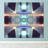 toile enveloppée kaleidoscope (Insitu (Plancher de Bois))