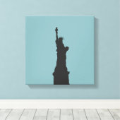 Toile Enveloppée Lady Liberty (Insitu (Plancher de Bois))