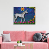 Toile enveloppée Monde Unicorn (Insitu(Salon))