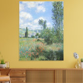 Toile Enveloppée Monet Vetheuil 30x40 (Insitu(Salon))
