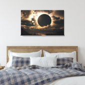 Toile enveloppée "Moonshadow" (Insitu(Chambre))