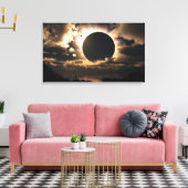 Toile enveloppée "Moonshadow" (Insitu(Salon))