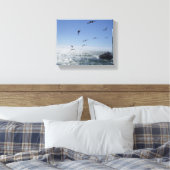 Toile enveloppée Ocean & Gulls (Insitu(Chambre))