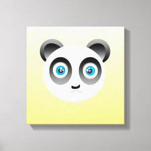 Toile Enveloppée Panda