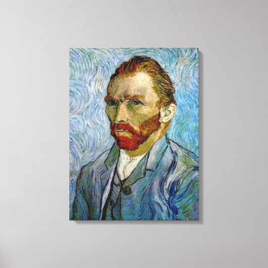 Toile enveloppée par autoportrait de Van Gogh (Recto)