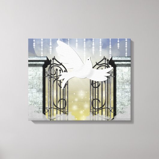 Toile enveloppée paradisiaque (Recto)