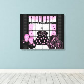 Toile enveloppée pour bébé (Insitu (Plancher de Bois))