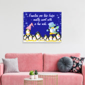 Toile enveloppée pour les familles (Insitu(Salon))